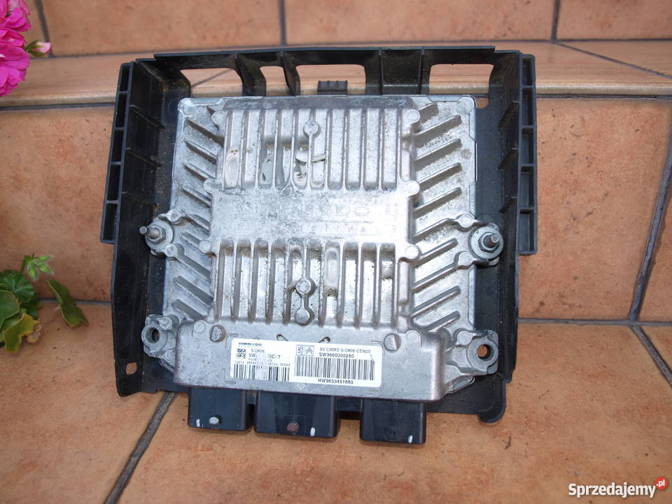 Citroen Peugeot komputer Siemens 5WS40285CT Części wielkopolskie Kalisz