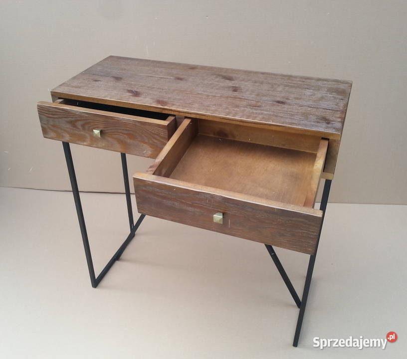 Konsola loft szkło półka Radomsko