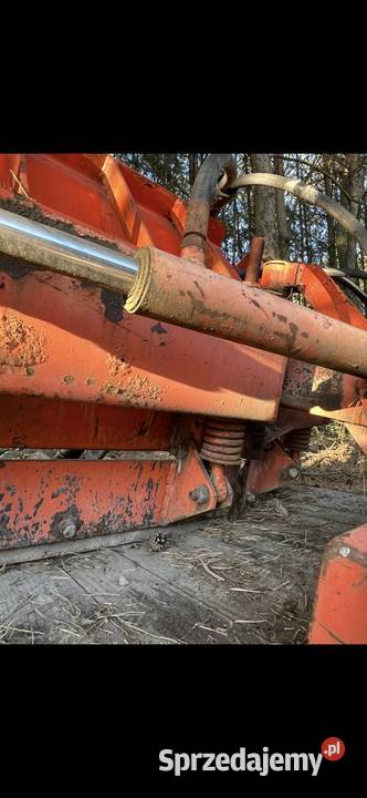 Hydrauliczny pług śnieżny V Podskarbice Szlacheckie