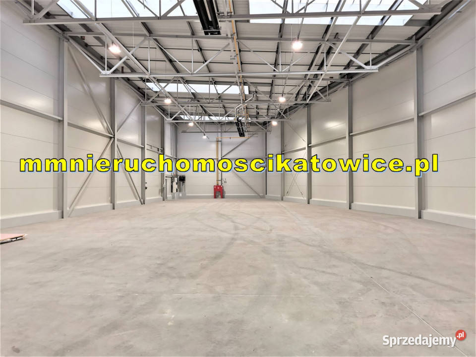 Nowa hala wolnostojąca do wynajęcia Katowice A4 klimatyzacja śląskie sprzedam