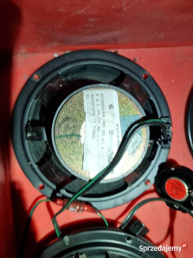 Audi A6 C5 S6 BOSE Głośniki z Drzwi Duże i Małe Skawina sprzedam