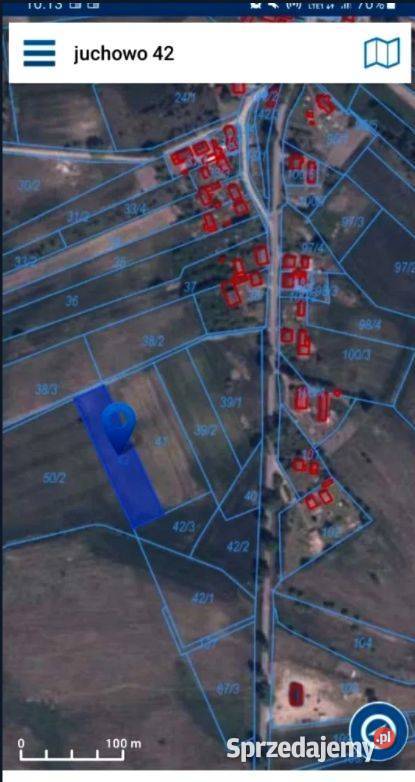 Działka w pobliżu jeziora Juchowo