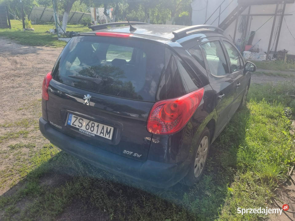 Peugeot 207 SW Salon Klima brak silnika Zarejestrowany w Polsce Szczecin sprzedam