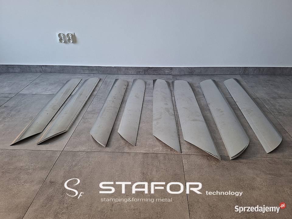 Gięcie blach zwijanie blach aluminiowych Pozostałe usługi Elbląg