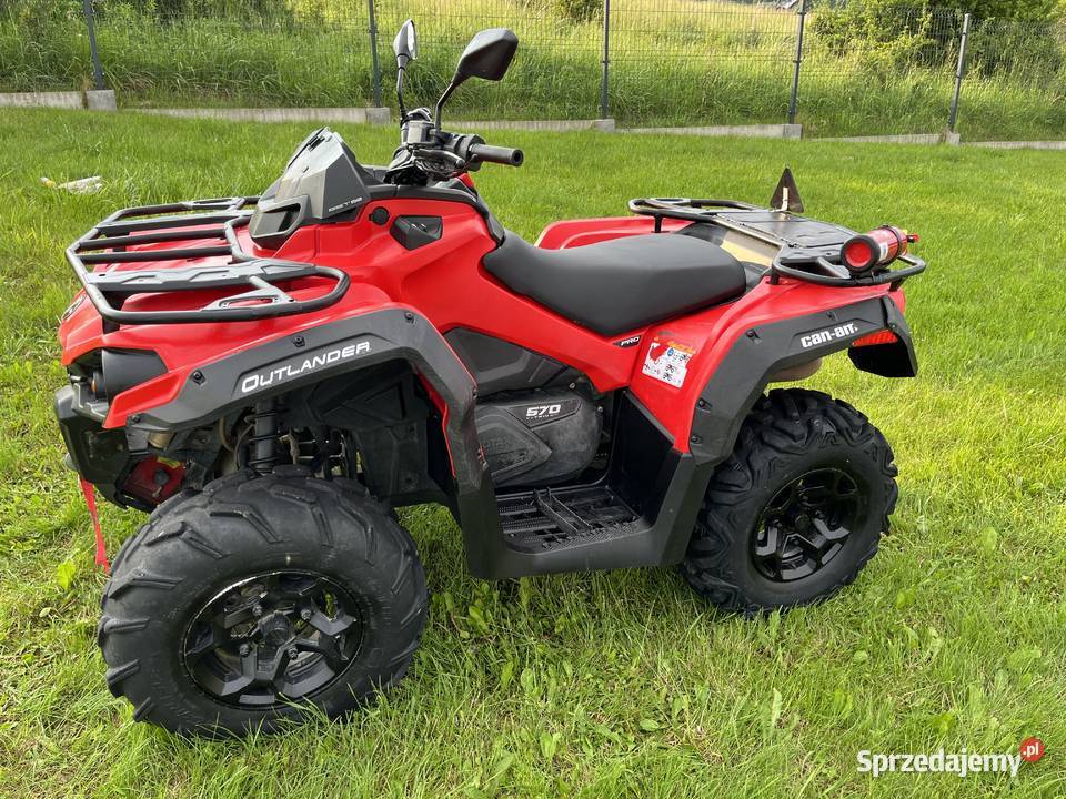 Canam outlander 570 quad przeprawowy Homologacją Żywiec