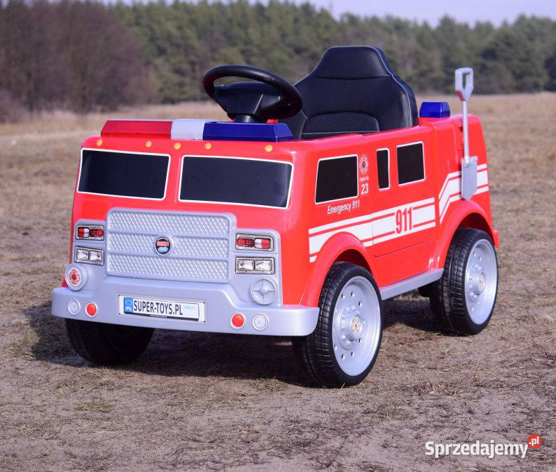Auto samochód na akumulator STRAŻ POŻARNA Z