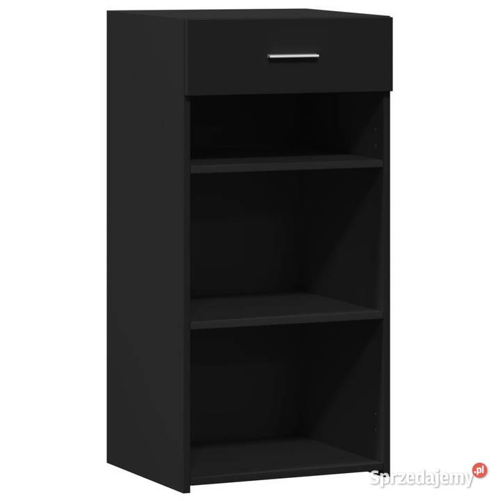 Szafka czarna 45x425x93 materiał drewnopochodny