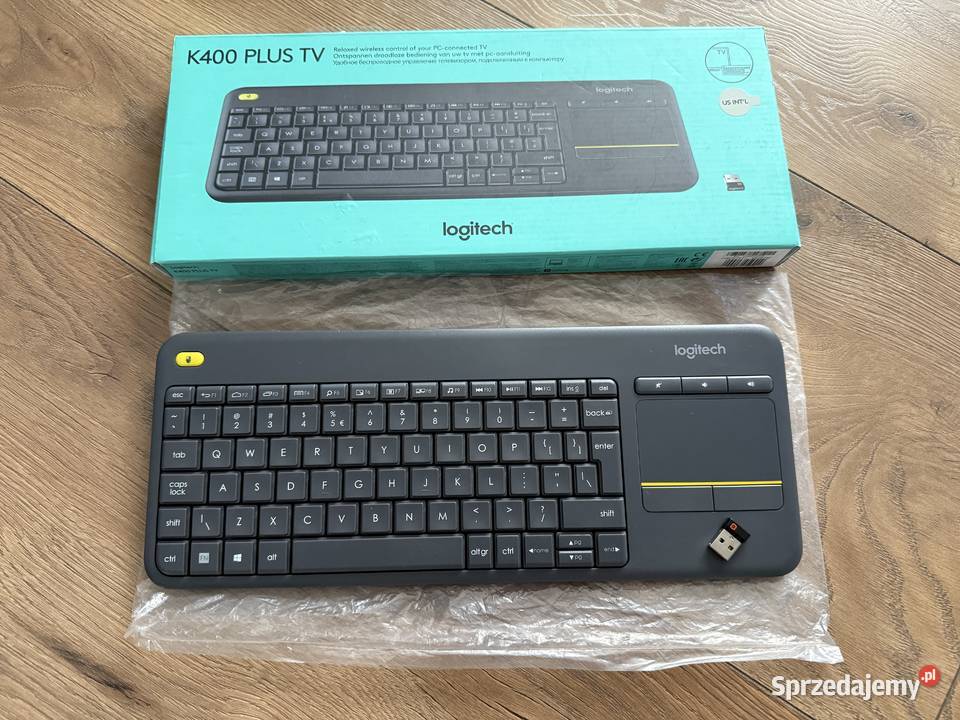Klawiatura bezprzewodowa Logitech K400 Plus TV sprzedam