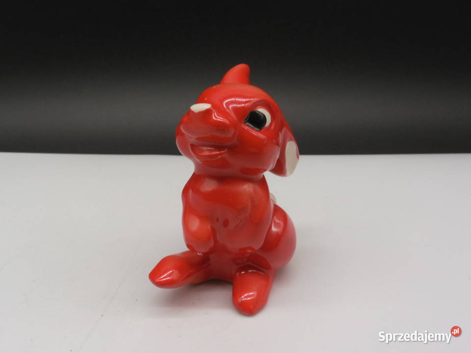 Figurka Goebel Czerwony Zajączek Disney Tuptuś Raszków