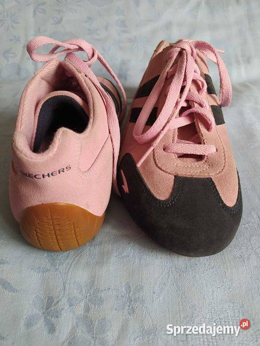Skórzane buty sportowe Skechers półbuty r 41 różowy Rzeszów sprzedam