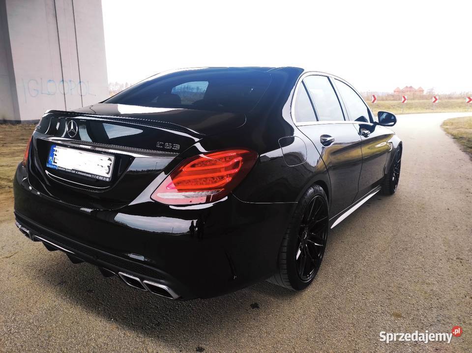 MercedesBenz c63 AMG W205 potężne V8 476 NISKI podkarpackie