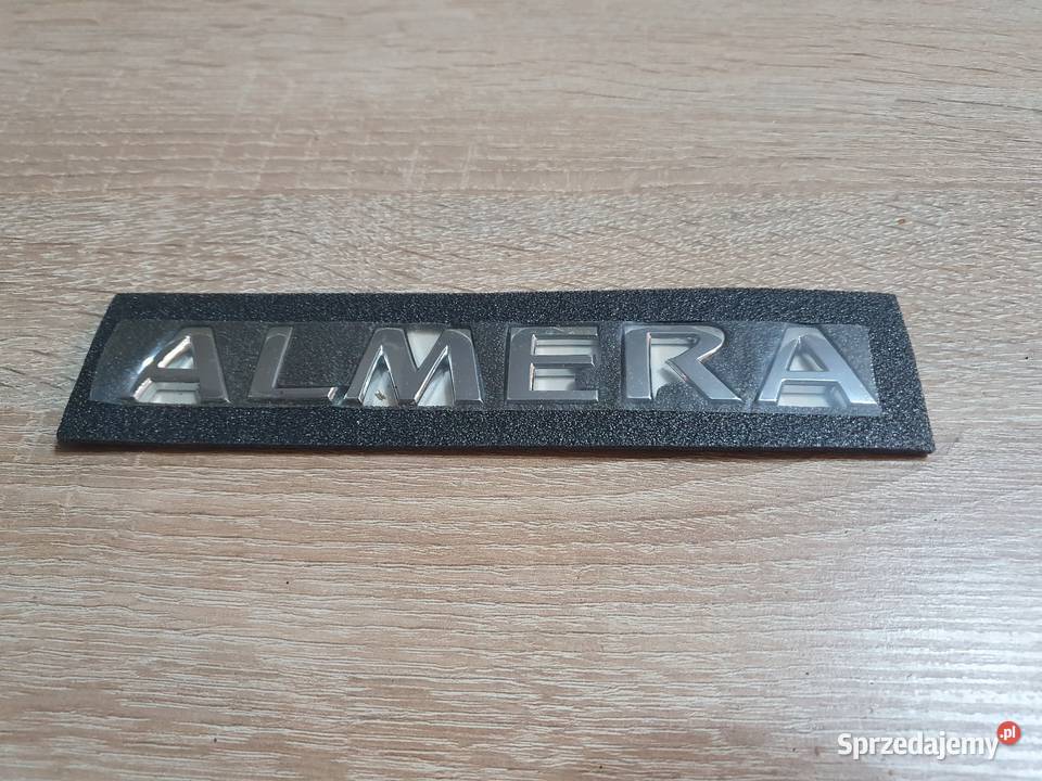 NISSAN ALMERA ZNACZEK EMBLEMAT LOGO KLAPY wielkopolskie Międzychód sprzedam
