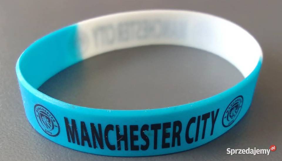 MANCHESTER CITY Opaska silikon Gadżet kibica Rewal sprzedam
