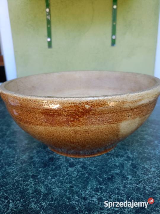 Ręcznie robiona misa ceramiczna makutra Łódź