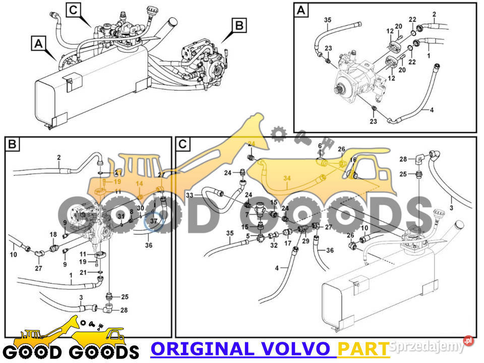 VOLVO CZUJNIK TEMPERATURY 17252350 SE9105 mazowieckie