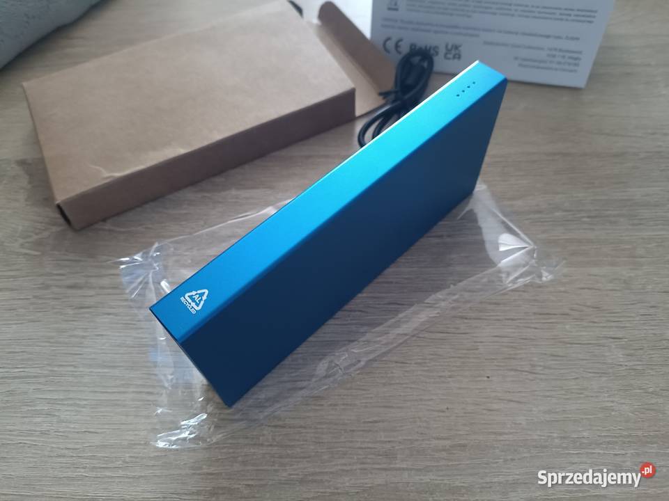 Power Bank 10000 mAh aluminiowy pomorskie Kwidzyn sprzedam