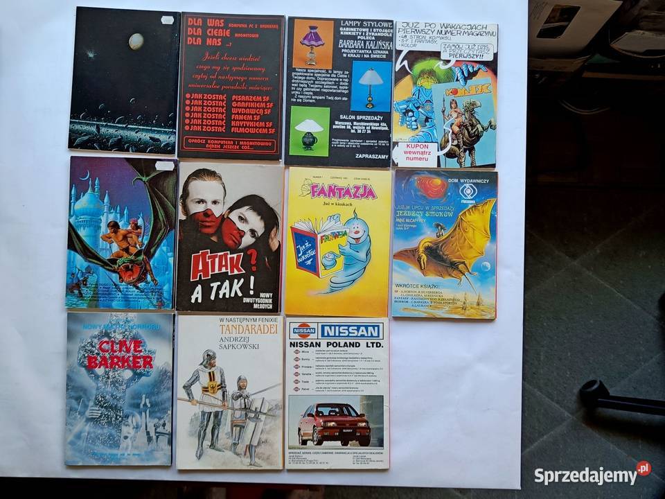 FENIX Fantasy SF 11 pierwszych tomów 1990 FENIKS