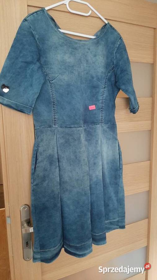 Sprzedam sukienke 38 Dżinsowa  opolskie Górażdże sprzedam