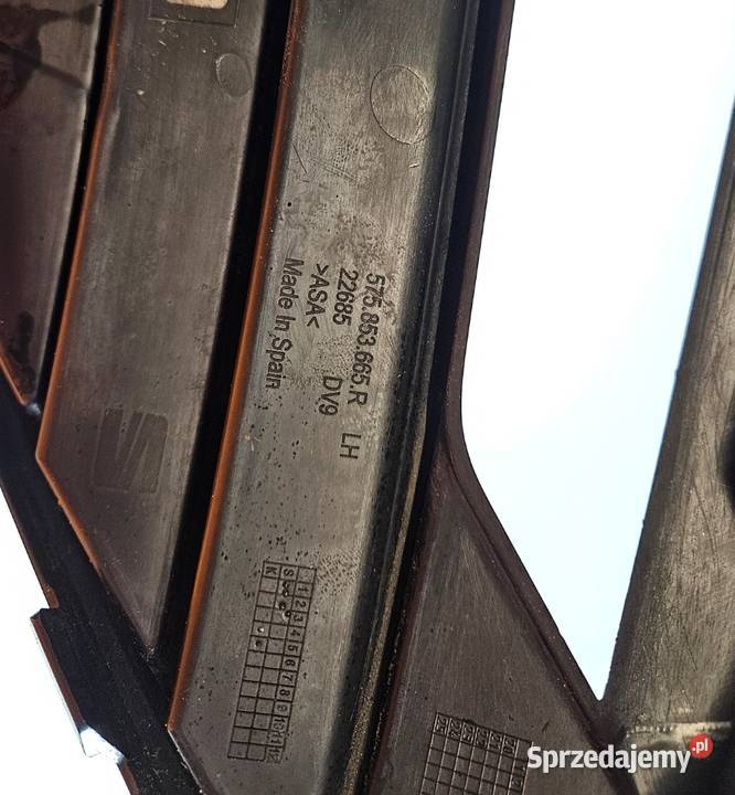 SEAT ATECA LIFT KRATKA LEWA ZDERZAKA PRZÓD Międzychód