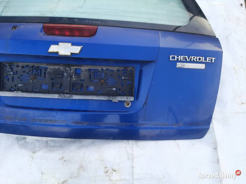 Chevrolet Lacetti Nubira klapa tylna z szybą 15U łódzkie Ksawerów
