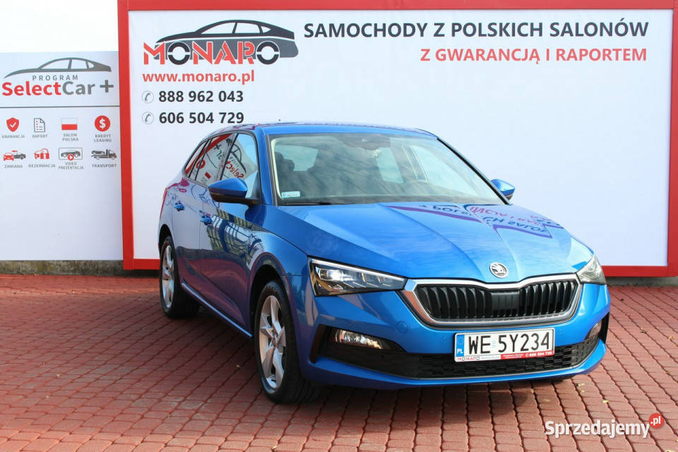 koda Scala STYLE Kolor Race Blue Salon Polska Włocławek sprzedam