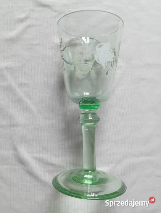 Ręcznie malowany kieliszek do wina Forest Glass Koźminek