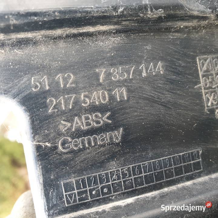 BMW 730LD G11 G12 SLIZG ZDERZAKA TYL MOCOWANIE osobowe Łochowice