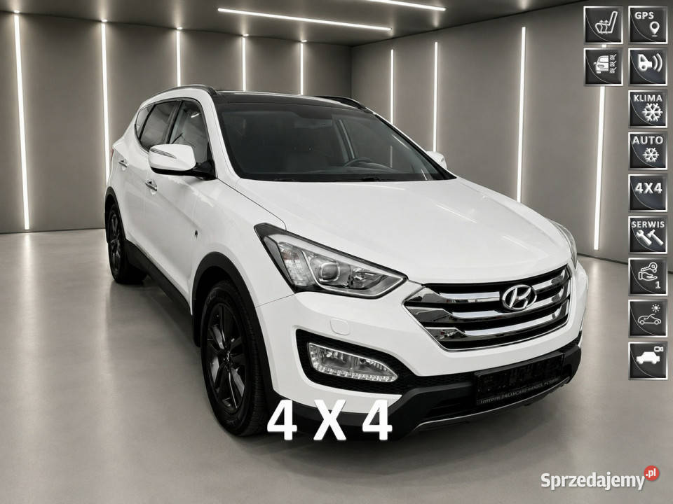 Hyundai Santa Fe 4X4manualbezwypadkowykamera czujnik parkowania Żabno