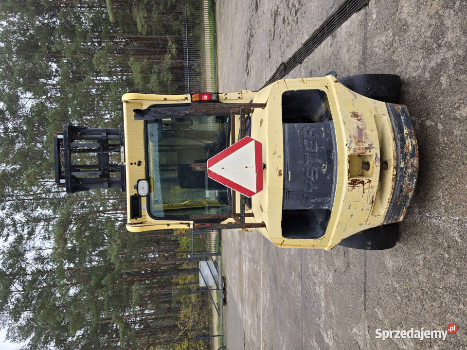 Wózek widłowy HYSTER H400XM5 5 m 4 t warmińsko-mazurskie Korpele