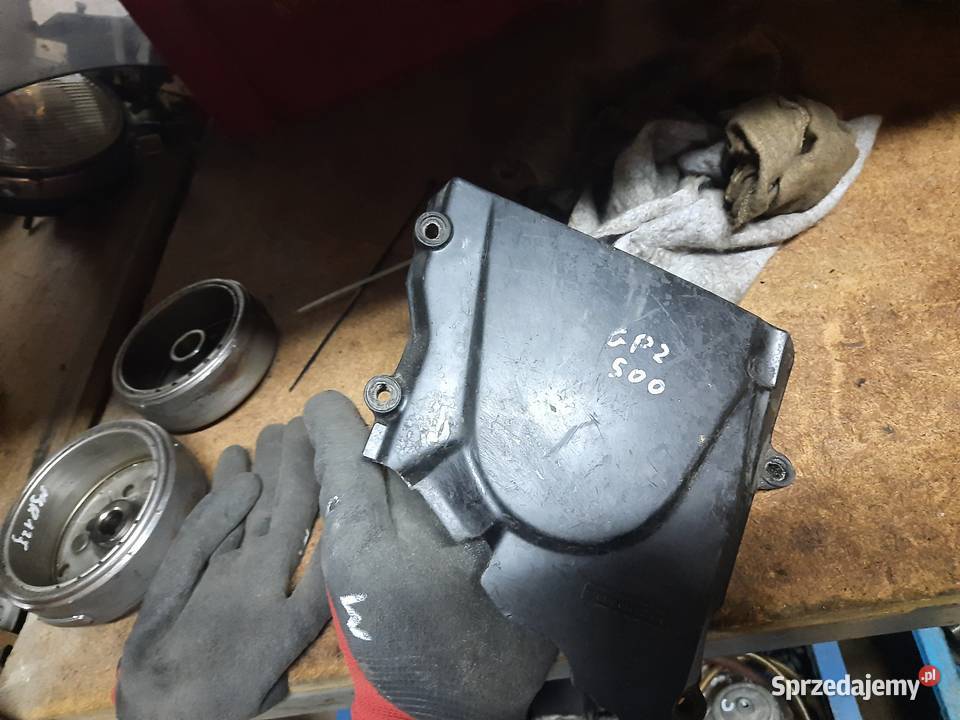 GPZ 500 pokrywa zębatki osłona łańcucha GPZ500 dolnośląskie Jelenia Góra