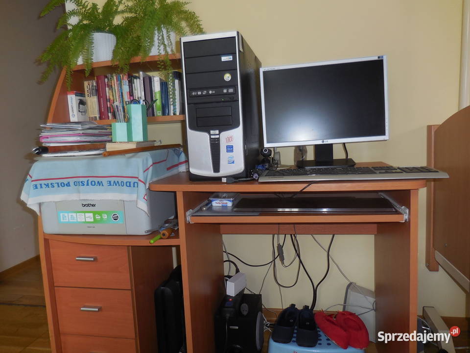 Komputer komplet monitor klawiatura Lublin