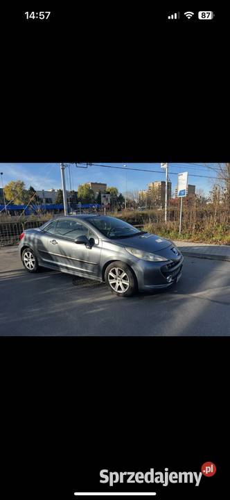 Sprzedam Peugeot 207 CC 16 vti małopolskie Kraków