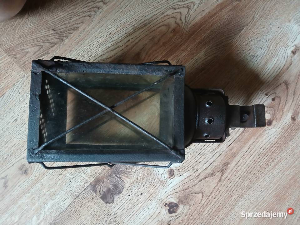 Stara lampa kolejowa Kraków