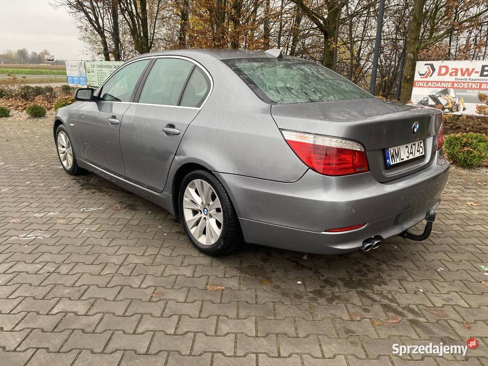 BMW E60 530d LCI sport 2008 235 łopatki Żuromin
