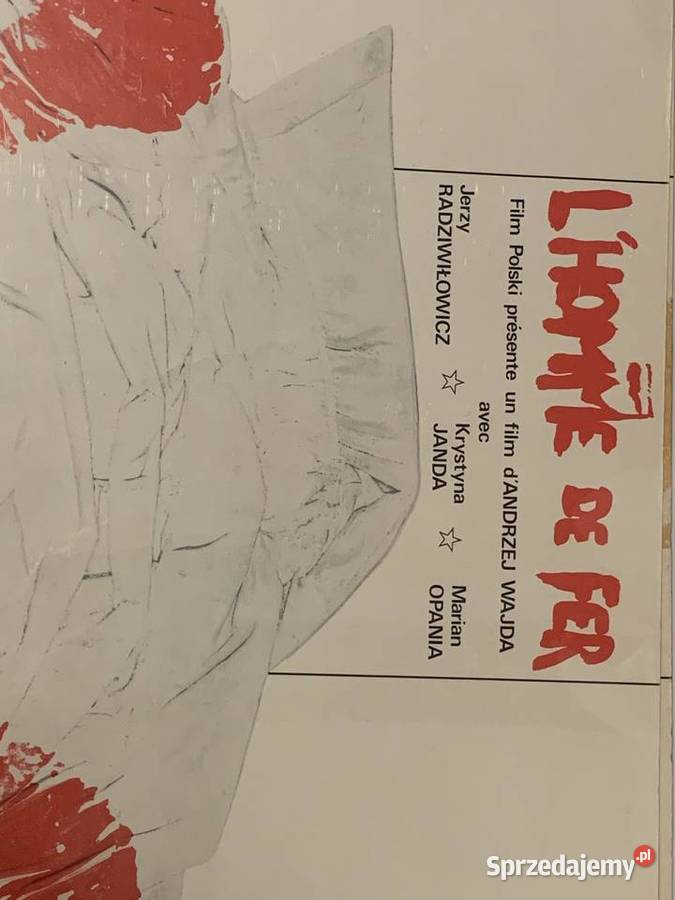 Człowiek z żelaza 2 oryginalne plakaty Warszawa sprzedam