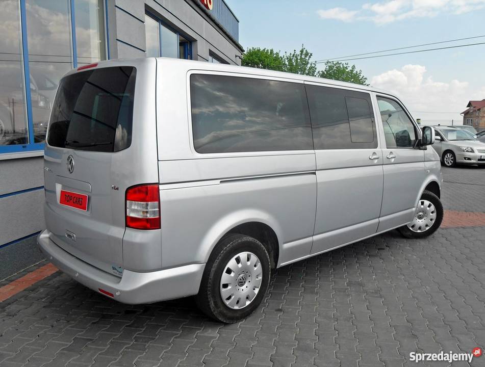 Volkswagen Caravelle 25TDI 130 9 Osobowy VAT23 światła przeciwmgłowe
