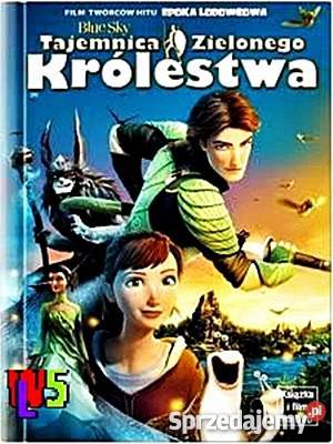 TAJEMNICA ZIELONEGO KRÓLESTWA KSIĄŻKA DVD Kalisz