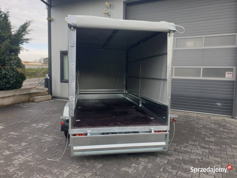 Przyczepka przyczepa samochodowa SIDECAR 350x176 burtowe śląskie Mikołów