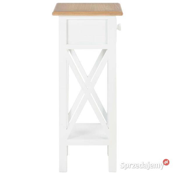 vidaXL Stolik boczny biały 27x27x655 Warszawa