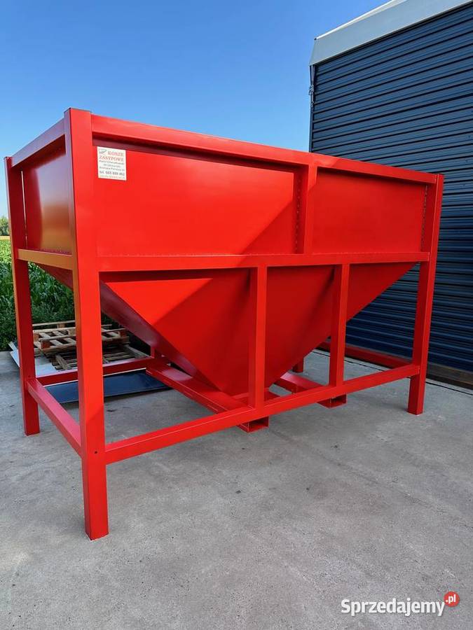 Kosz Zasypowy workownica bufor zasobnik 6m3 Niedrzew Pierwszy