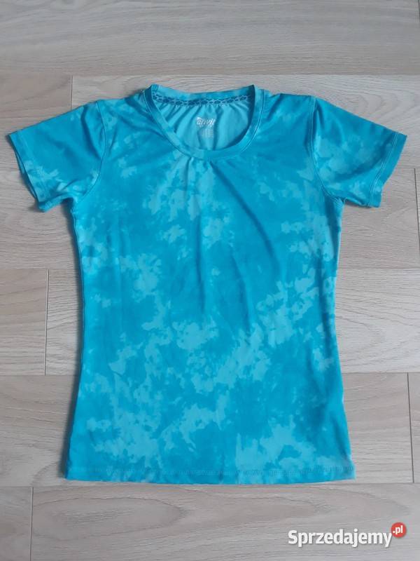 Niebieska oddychająca bluzka sportowa tshirt Kraków sprzedam