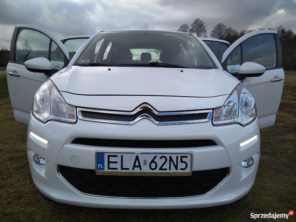 Citroen C3 II 14HDI 2014r IDEALNY STAN niski 1400cm3 Łask