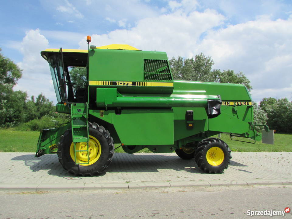 Kombajn zbożowy JOHN DEERE 1072 wózek stół klima Miechów