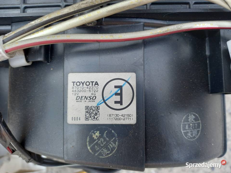 Centralka nagrzewnica parownik Toyota Rav4 ll Ogrzewanie, wentylacja i klimatyzacja Kielce