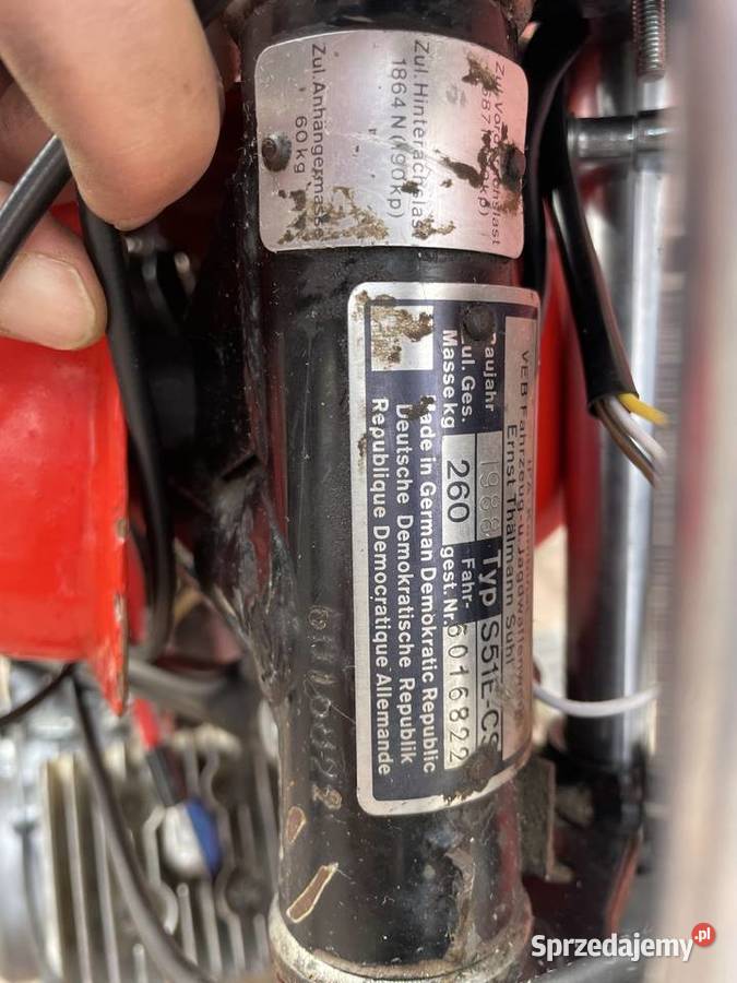 1988 Simson Enduro Mszana Dolna