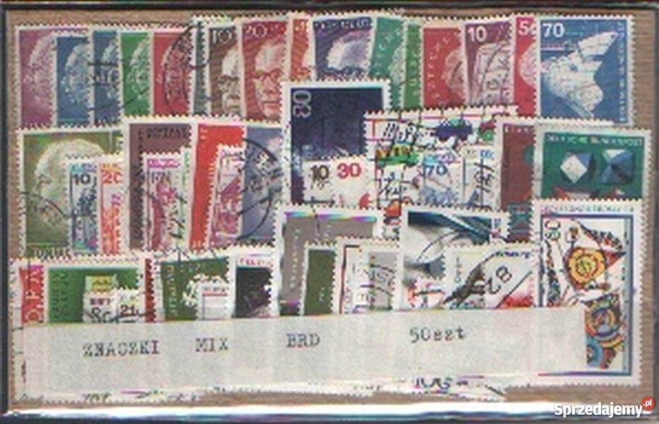 Zn Pakiet RFN 50 kas mix Filatelistyka Gliwice