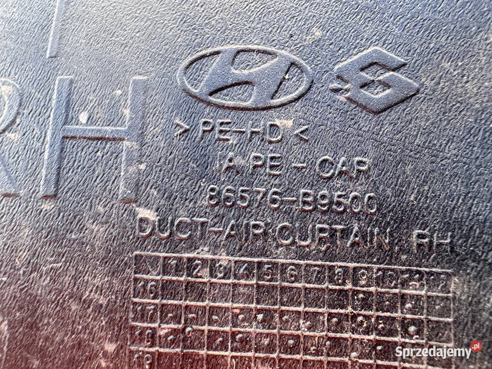 Wlot kanału powietrza prawy Hyundai i10 II 1320 Brzesko