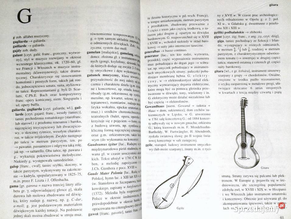 Muzyka Słownik Szkolny Irena Poniatowska Rok wydania 1991