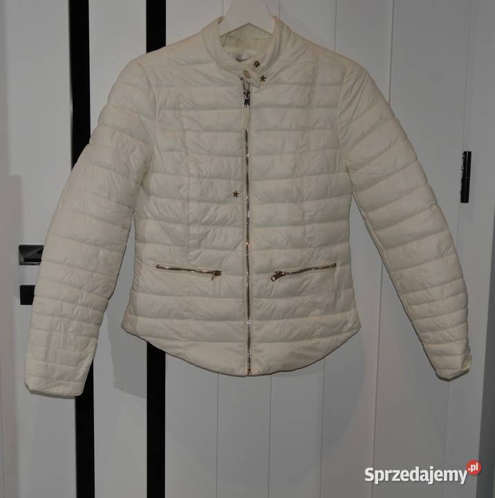 Bershka świetna śmietankowa kurtka 34 XS Wrocław