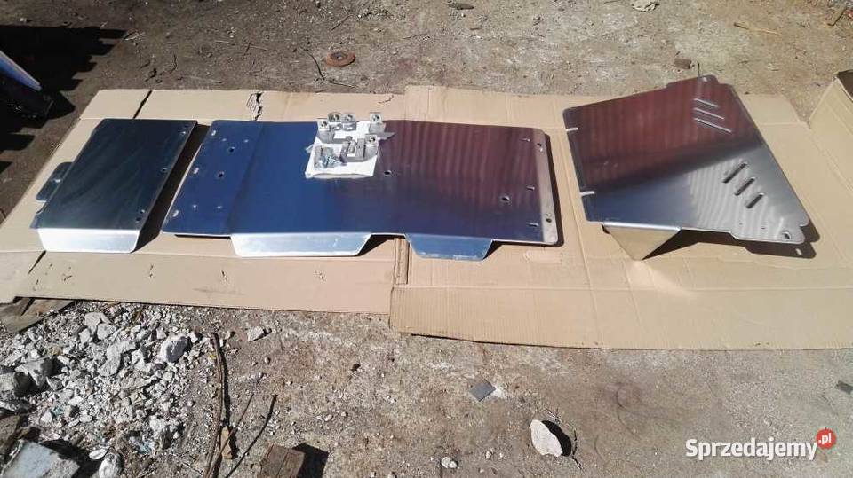 Komplet Osłon Osłony Aluminiowa Nissan Navara Osłony silnika
